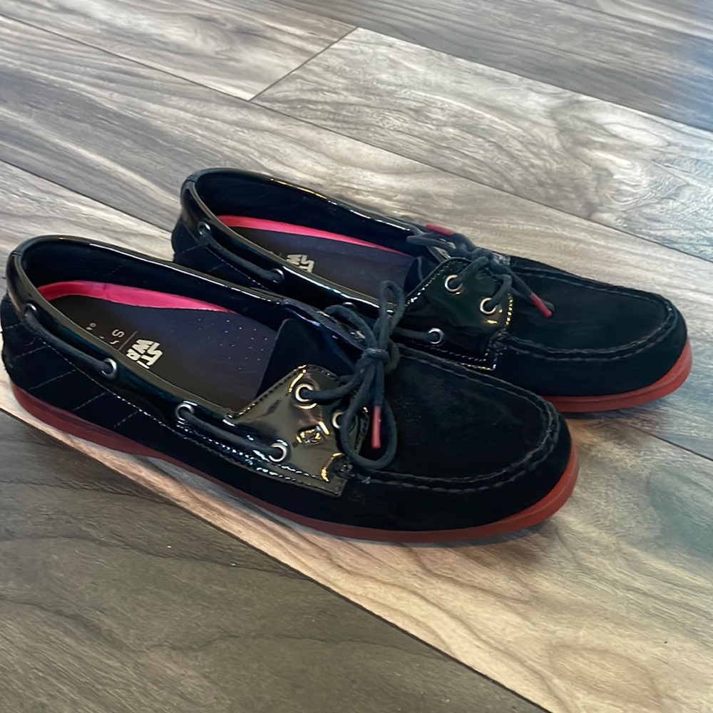 Black Star Wars Sperry Topsiders sz 9.5